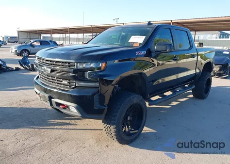 2019 Chevrolet Silverado 1500 Lt Trail Boss из США, поврежденный, VIN 1GCPYFED9KZ349999